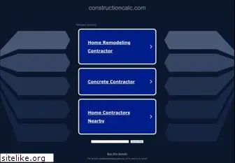 constructioncalc.com