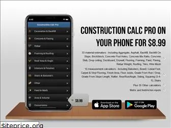 constructioncalcpro.com
