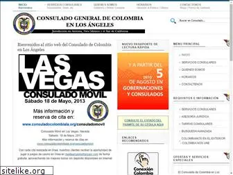 consuladocolombiala.org