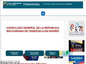 consuladodevenezuelaenmadrid.com