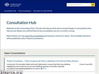 consultations.health.gov.au