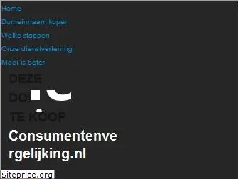 consumentenvergelijking.nl