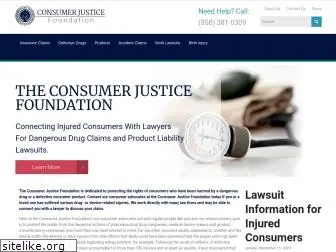 consumerjusticefoundation.com