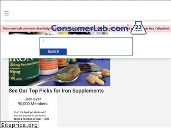 www.consumerlab.org