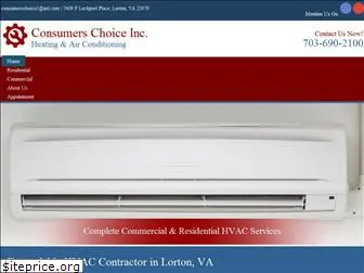 consumerschoicehvac.com