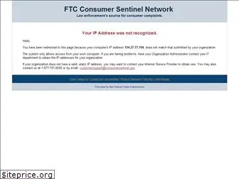 consumersentinel.gov