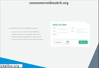 consumerwebwatch.org