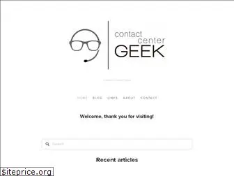 contactcentergeek.com