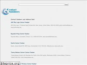 contactnumberandaddress.com