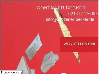 container-becker.de
