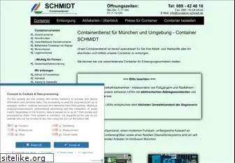 container-schmidt.de