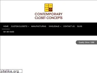 contemporaryclosetconcepts.com