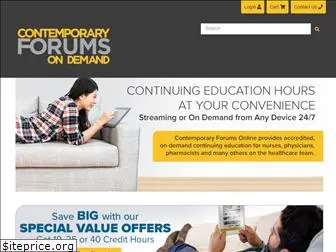 contemporaryforumsonline.com