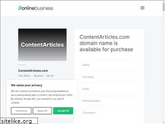 contentarticles.com