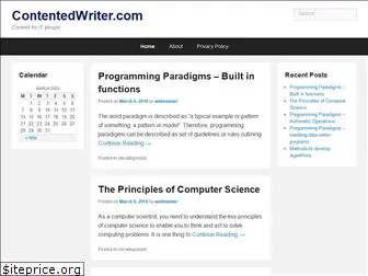 contentedwriter.com