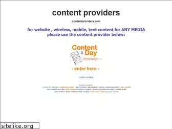 contentproviders.com