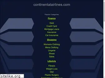 continentalairlines.com