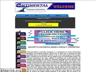 continentalbinder.com