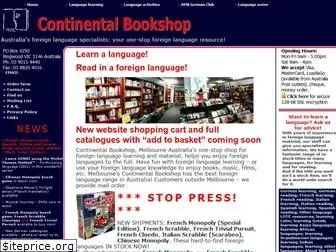 continentalbookshop.com