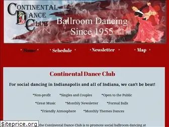 continentaldanceclub-indy.com