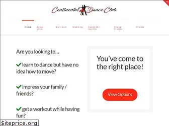 continentaldanceclub.com