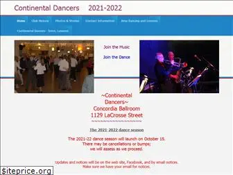 continentaldancers.org