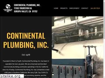 continentalplumbing.com