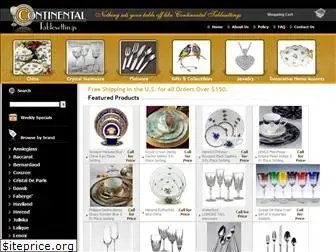 continentaltablesettings.com