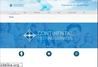 continentaltesting.net