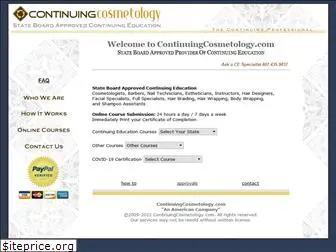 continuingcosmetology.com