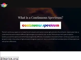 continuousspectrum.com