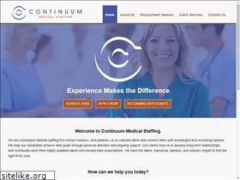 continuummedicalstaffing.com