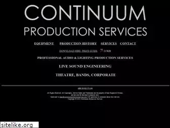 continuumproductionservices.com