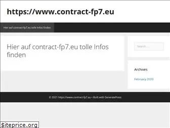 contract-fp7.eu