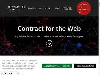 contractfortheweb.org