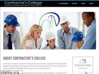 contractorscollege.com
