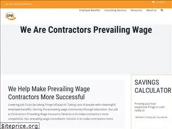 contractorsprevailingwage.com