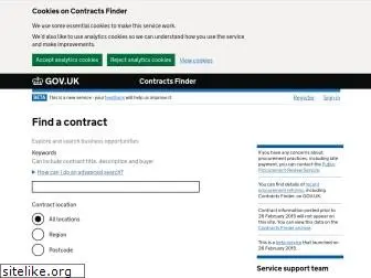 www.contractsfinder.service.gov.uk