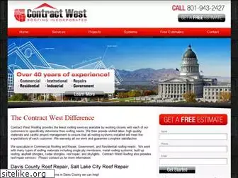 contractwestroofing.com