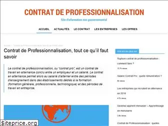 contratdeprofessionnalisation.fr