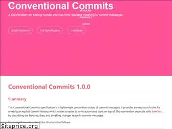 conventionalcommits.org