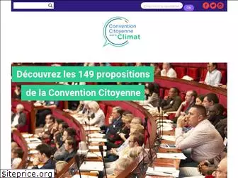 conventioncitoyennepourleclimat.fr