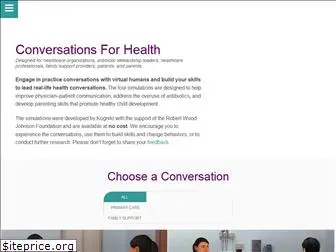 conversationsforhealth.com