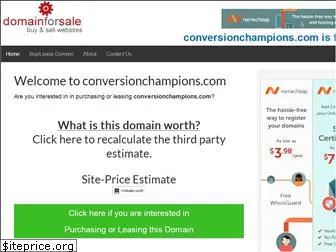 conversionchampions.com