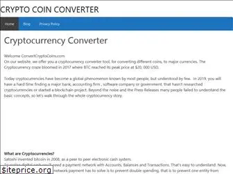 convertcryptocoins.com