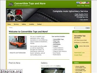 convertibletopsandmore.com