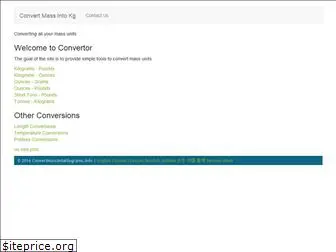 convertmassintokilograms.info