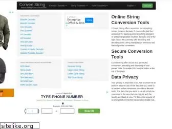 convertstring.com