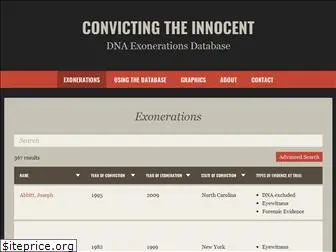 convictingtheinnocent.com