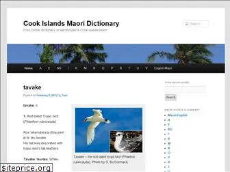 cook-islands-maori-dictionary.org